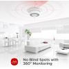imageXSense 10Year Battery Combination Smoke Carbon Monoxide Alarm Detector with Large LCD Display Standalone Model 5PackStandalone Model