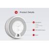 imageXSense 2in1 Smoke and Carbon Monoxide Detector Alarm Not Hardwired 10Year BatteryOperated Dual Sensor Fire ampamp CO Alarm SC06 3PackRF Interconnected Model