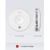 imageXSense AC Hardwired Combination Smoke and Carbon Monoxide Detector Hardwired Interconnected Smoke and CO Detector Alarm with Replaceable Battery Backup XP06 6PackAC Hardwired Model XP06
