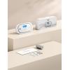imageXSense Carbon Monoxide Detector Alarm with Digital LCD Display Replaceable Battery CO Alarm Detector with Peak Value Memory XC01R1Pack Standalone Model