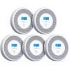 imageXSense Combination Smoke and Carbon Monoxide Detector with Voice Alerts Smoke Detector Carbon Monoxide Detector Combo with Replaceable Battery XP0ASR 5PackVoice Alert