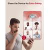 imageXSense Combination Smoke and Carbon Monoxide Detector with Voice Location Interconnected Smoke Detector Carbon Monoxide Detector Combo with Base Station Included Model XP0AMR31Without Base Station