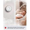imageXSense Hardwired Combination Smoke and Carbon Monoxide Detector Hardwired Interconnected Smoke and CO Detector Alarm with Replaceable Battery Backup XP04 6PackAC Hardwired Model