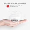 imageXSense Mini Smoke Alarm 10Year Battery Fire Alarm Smoke Detector with LED Indicator ampamp Silence Button XS01 3PackRF Interconnected Model