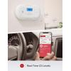 imageXSense Smart Carbon Monoxide Detector WiFi CO Detector RealTime Push Notifications via XSense Home Security App Replaceable BatteryXC04WXWiFi Connected Model