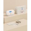 imageXSense Smart Carbon Monoxide Detector XC0CiR Silence via App CO Alarm with LCD Digital Display Carbon Monoxide Alarm with Replaceable Battery 1PackStandalone Model