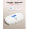imageXSense Smart Carbon Monoxide Detector XC0CiR Silence via App CO Alarm with LCD Digital Display Carbon Monoxide Alarm with Replaceable Battery 1PackWiFi Connected Model