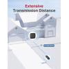 imageXSense Smart Mailbox Alarm Wireless Long Range Mailbox Alert Mailbox Sensor with SBS50 Base Station for Delivered Mail SMA11Alarm