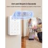 imageXSense Smart Motion Sensor Security Kit AS05AS08 Accessory with Replaceable Battery Supports Corner and Wall Installation Alexa Compatible Requires Base Station SBS50 SMS0A1 Security KeypadWithout Base Station