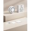 imageXSense Smart Smoke Detector Carbon Monoxide Detector Combo with No Fee App Notification Replaceable Battery Powered Smoke Detector and Carbon Monoxide Detector SC06WX 1PackWiFi Connected Model