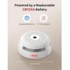 imageXSense Smart Smoke Detector Fire Alarm with Replaceable Battery WiFi Smoke Detector RealTime App Notifications XS01WX 3Pack3Pack Smoke Detectors