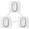 imageXSense Smoke Detector Carbon Monoxide Detector Combo Hardwired with Voice Location Hardwired Interconnected Smoke and Carbon Monoxide Detector Model XP02AR 10PackBatteryPowered Interconnected Model