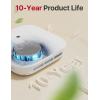 imageXSense Smoke Detector Carbon Monoxide Detector Combo Hardwired with Voice Location Hardwired Interconnected Smoke and Carbon Monoxide Detector Model XP02AR 10PackBatteryPowered Interconnected Model