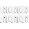 imageXSense Smoke Detector Carbon Monoxide Detector Combo Hardwired with Voice Location Hardwired Interconnected Smoke and Carbon Monoxide Detector Model XP02AR 10PackAC Hardwired Interconnected Model