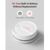imageXSense Smoke Detector Wireless Interconnected Fire Alarm with 10Year Battery Life and Transmission Range of Over 820 ft SD20W Pack of 6RF Interconnected Model SD20W
