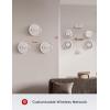 imageXSense Smoke Detector Wireless Interconnected Fire Alarm with 10Year Battery Life and Transmission Range of Over 820 ft SD20W Pack of 6RF Interconnected Model SD20W