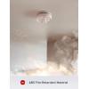 imageXSense Smoke Detector Wireless Interconnected Fire Alarm with 10Year Battery Life and Transmission Range of Over 820 ft SD20W Pack of 6RF Interconnected Model SD20W
