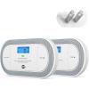 imageXSense WiFi Plugin Carbon Monoxide Detector with AAA Battery Backup NoCost App Notifications XC0CiA 1PackStandalone Model