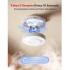 imageXSense Wireless Interconnected Battery Powered Smoke Detector Fire Alarm with Over 820 ft Transmission Range SD19W Pack of 6RF Interconnected Model