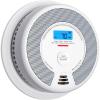 imageXSense Smart Smoke Detector Carbon Monoxide Detector Combo BatteryOperated Not AC Hardwired Interconnected Combination Smoke Carbon Monoxide Detector 5 Detectors with 1 Base Station SC07MR51Without Base Station