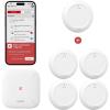 imageXSense Smart Water Leak Detector with SBS50 Base Station SWS0A41 and Smart Water Leak Detector SWS0A 1Pack