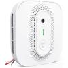 imageXSense Smoke Detector Carbon Monoxide Detector Combo Hardwired with Voice Location Hardwired Interconnected Smoke and Carbon Monoxide Detector Model XP02AR 10PackAC Hardwired Interconnected Model