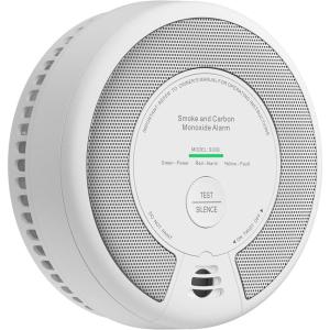 imageXSense 2in1 Smoke and Carbon Monoxide Detector Alarm Not Hardwired 10Year BatteryOperated Dual Sensor Fire ampamp CO Alarm SC06 3PackStandalone Model