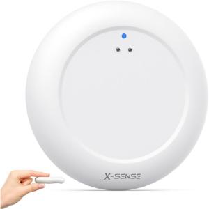 imageXSense WiFi Water Sensor Accessory for SWS54 Water Sensor Kit SBS50 Base Station Required Model SWS51 1Pack1 Sensors 0 dB Base Station not included