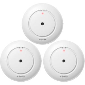 imageXSense WiFi Water Sensor Accessory for SWS54 Water Sensor Kit SBS50 Base Station Required Model SWS51 1Pack3 Sensors 110 dB Base Station not included