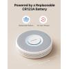 imageXSense Smart WiFi Smoke Detector with Voice Alerts and 17 Locations Fire Alarm Fire Detector 13 in 33 mm Thick XS0BiR 1 Pack3 Pack