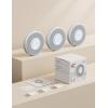 imageXSense Smart WiFi Smoke Detector with Voice Alerts and 17 Locations Fire Alarm Fire Detector 13 in 33 mm Thick XS0BiR 1 Pack3 Pack