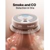 imageXSense Smoke Detector Carbon Monoxide Alarm Combo 10Year NonReplaceable Battery Not Hardwired Model XP0HSN 1PackStandalone Model