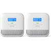 imageXSense Carbon Monoxide Detector Portable Carbon Monoxide Detector for Travel Builtin 10Year Battery Powered Model XC0KSN 1PackStandaole Model