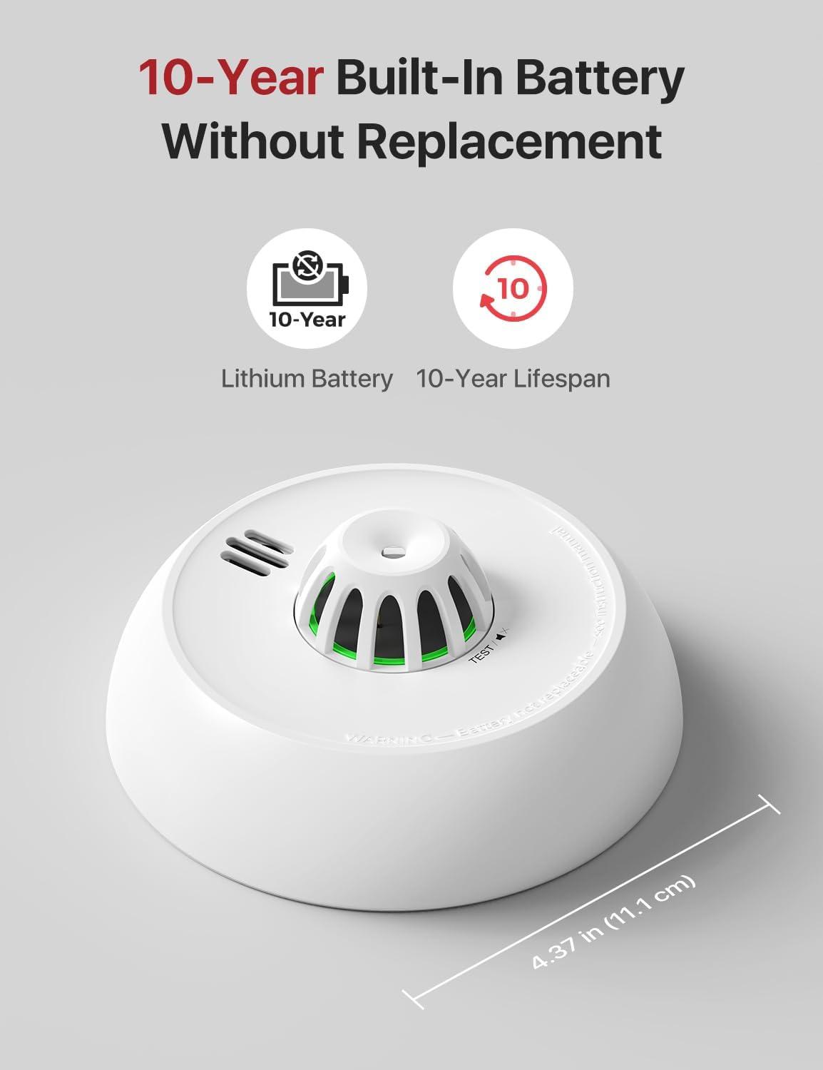 imageXSense Smart Home Base Station 24 GHz WiFi Required Enhance Your Home Safety Network with Up to 50 Devices Model SBS50Heat Alarm Base Station Required