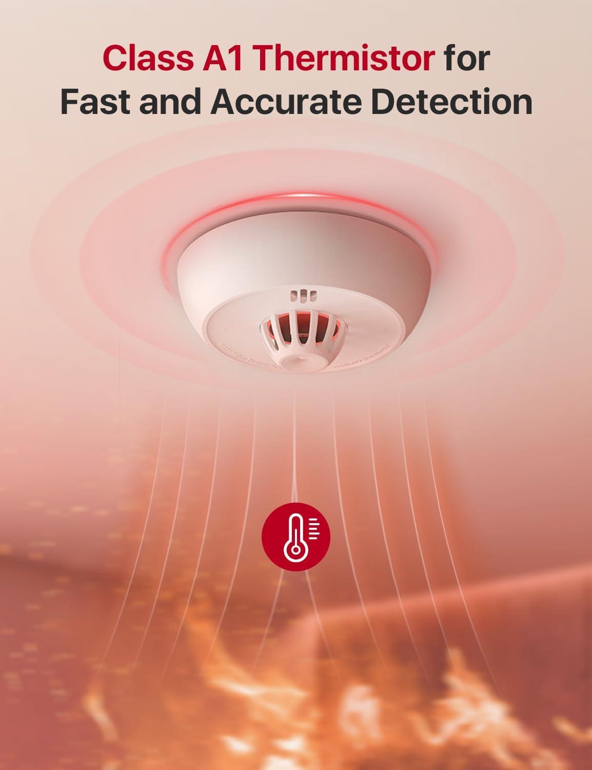 imageXSense Smart Home Base Station 24 GHz WiFi Required Enhance Your Home Safety Network with Up to 50 Devices Model SBS50Heat Alarm Base Station Required