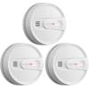 imageXSense Smoke Alarm 10Year Battery Fire Alarm Smoke Detector with LED Indicator ampamp Silence Button SD2K0AXStandalone Model SD2L0AX