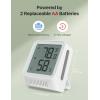 image:imageXSense WiFi Thermometer Indoor Hygrometer Digital Temperature Sensor with App Control Notification Alerts Temperature Humidity for Room Free Data Storage Export 3 Sensors amp 1 Base Station BlackWhite