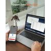 image:imageXSense WiFi Thermometer Indoor Hygrometer Digital Temperature Sensor with App Control Notification Alerts Temperature Humidity for Room Free Data Storage Export 3 Sensors amp 1 Base Station BlackBlack