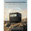 image:imageXSense Radon Detector for Home Battery Powered Clear ShortTerm amp LongTerm Average Display Ideal Starter Safety Tool for Home Model XR0ASR Black